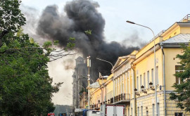 В центре Москвы произошел пожар в здании XVIII века
