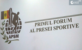 La Chișinău sa desfășurat primul forum al presei sportive