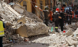 Un bloc de locuit sa prăbușit în Italia