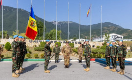 Contingentul KFOR19 șia început mandatul în Kosovo