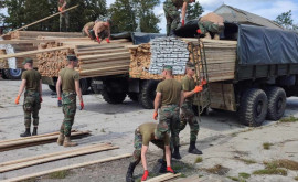  Armata Națională ajută cetățenii din nordul țării afectați de intemperii