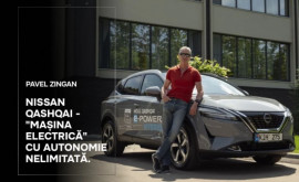 Pavel Zingan Nissan Qashqai Mașina electrică cu autonomie nelimitată