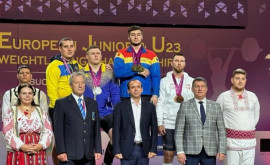 O nouă victorie pentru Moldova Halterofilul Tudor Bratu a devenit campion european Under23