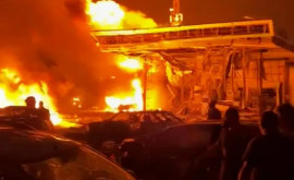 Explozie la o benzinărie din Rusia