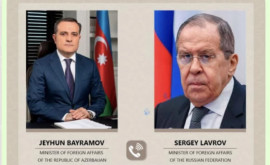 Miniștrii de Externe ai Rusiei și Republicii Azerbaidjan au avut o conversație telefonică Despre ce au discutat