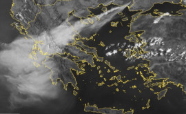 Дым от лесных пожаров в Греции виден из космоса