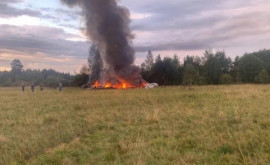 Opt cadavre recuperate la locul prăbușirii avionului în care se afla Prigojin