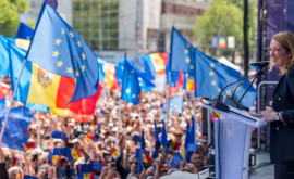 Роберта Метсола по случаю Дня независимости Мы продолжаем поддерживать суверенитет Молдовы