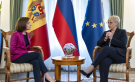 Maia Sandu sa întîlnit cu președinta Sloveniei