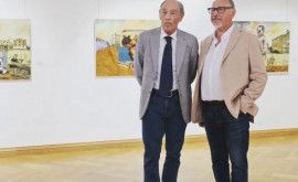 Lucrările a doi pictori italieni expuse la Muzeul Național de Artă al Moldovei