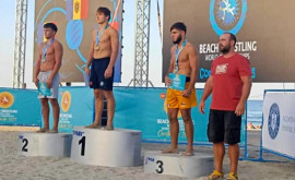Performanțe remarcabile pentru Moldova la Campionatul Mondial de lupte pe plajă
