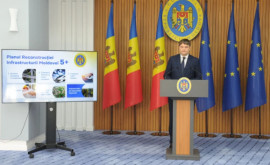 Andrei Spînu a prezentat Planul Reconstrucției Infrastructurii Moldovei