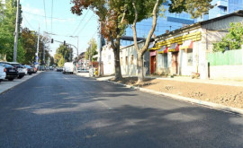 O stradă din Chișinău reparată capital Cît au costat lucrările