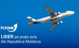 FLYONE lider pe piața avia din Moldova
