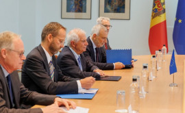 Maia Sandu în discuții cu Înaltul reprezentant al UE Josep Borrell