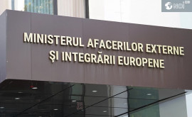 Anunțul Ministerului de Externe de la Chișinău