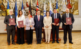 В рамках Платформы поддержки Молдовы подписано шесть соглашений о финансировании
