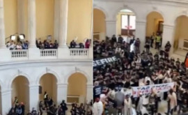 Protest la Capitoliu Sute de oameni încearcă să ocupe clădirea Congresului SUA