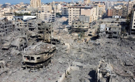 Gaza înainte și după bombardamentele israeliene