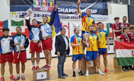 Сборная Молдовы по футболтеннису мультимедалистка чемпионате Европы на Кипре
