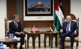 Antony Blinken sa întîlnit cu Mahmoud Abbas în Cisiordania 