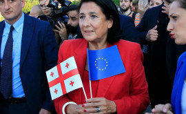 Президент Грузии отправилась в Париж без согласования с правительством