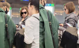 Maia Sandu cu ochelari de soare la Aeroport Unde a plecat șefa statului