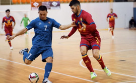 Evoluția naționalei de futsal în meciul cu selecționata Andorrei