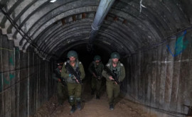 Israelul a publicat imagini cu cel mai mare tunel descoperit în Fîșia Gaza lung de 4 km