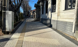 Одна из улиц Кишинева станет удобнее для пешеходов