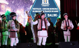 Concurs de obiceiuri și tradiții de iarnă Florile Dalbe șia desemnat cîștigătorii