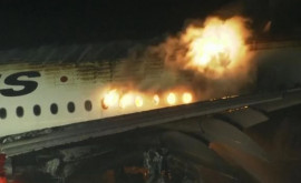 Загорелся пассажирский самолёт в Токио