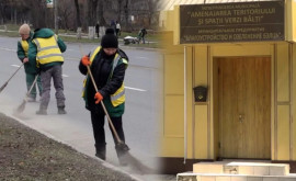 Angajații Spații Verzi din Bălți fără bani de sărbători