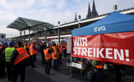 În Germania a început greva lucrătorilor feroviari 