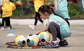 Футбол в детских садах новый проект запущенный в Молдове 