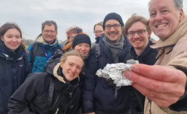 Bucăți dintrun meteorit care a căzut pe Pămînt au fost găsite în Germania