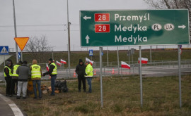 Fermierii polonezi au blocat din nou punctele de control de la granița cu Ucraina