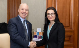 Cristina Gherasimov a avut o întrevedere cu ambasadorul SUA în Republica Moldova