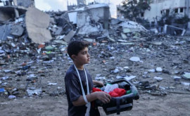 Copiii din Gaza sînt în pericol de înfometare