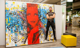 Молдавский художник написал самую большую модульную картину в Европе