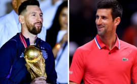 Djokovici și Messi nominalizați pentru titlul Sportivul Anului