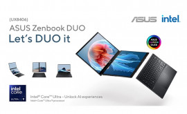 Descoperă un univers multiscreen cu ASUS Zenbook Duo
