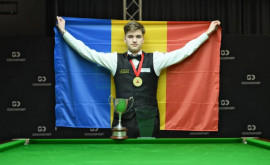 Cel mai tînăr jucător de snookera din Moldova a cîștigat titlul european Under16