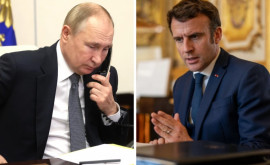Emmanuel Macron spune că va răspunde la apelul telefonic al lui Vladimir Putin 