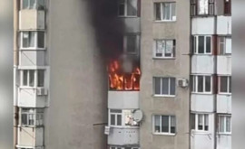 Un incendiu a izbucnit astăzi în sectorul Rîșcani