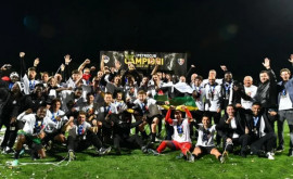 Футболисты клуба Петрокуб впервые стали чемпионами Республики Молдова
