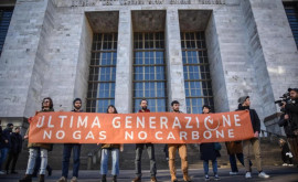 Протест в Италии что сделали климатические активисты