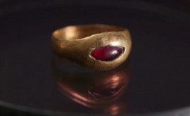 В Израиле на раскопках найдено редчайшее золотое кольцо