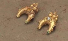 Au fost descoperite bijuterii din aur aparținînd unei civilizații misterioase dispărute 