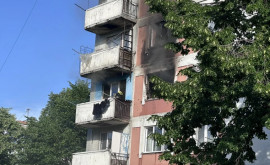 Un incendiu a izbucnit întrun bloc de locuințe din Capitală